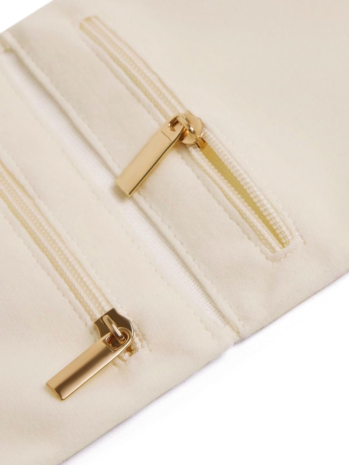 Custom Logo 3Pcs Small Velvet Zipper Jewelry Organizer Bags Private Label with Snap Button Manufacturer for Bracelets Rings Necklaces Earrings Travel 4x4 Pink