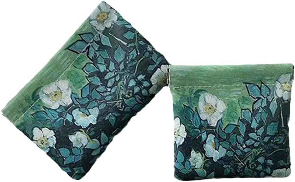 Manufacturer 2 PCS Small Leather Cosmetic Bag for Purse - Mini Makeup & Coin Organizer Private Label Gift Set for Women - Snap Closure Travel Pouch with Custom Logo for Lipstick Keys Charger Cable Coins