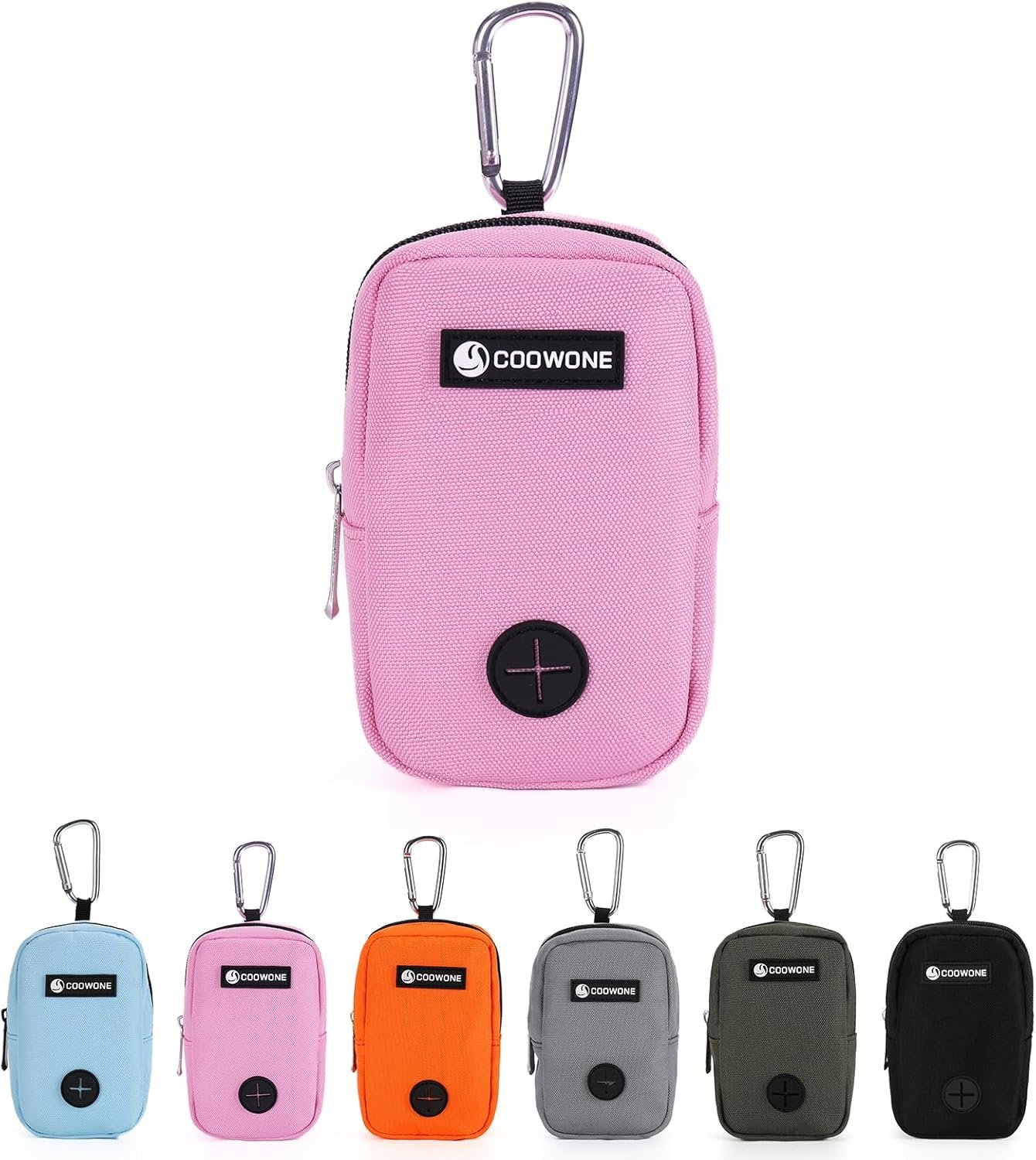 Custom Logo Dog Treat Pouch with Leash Clip, Private Label Small Waterproof Hands-Free Pet Training Treat Bag Manufacturer