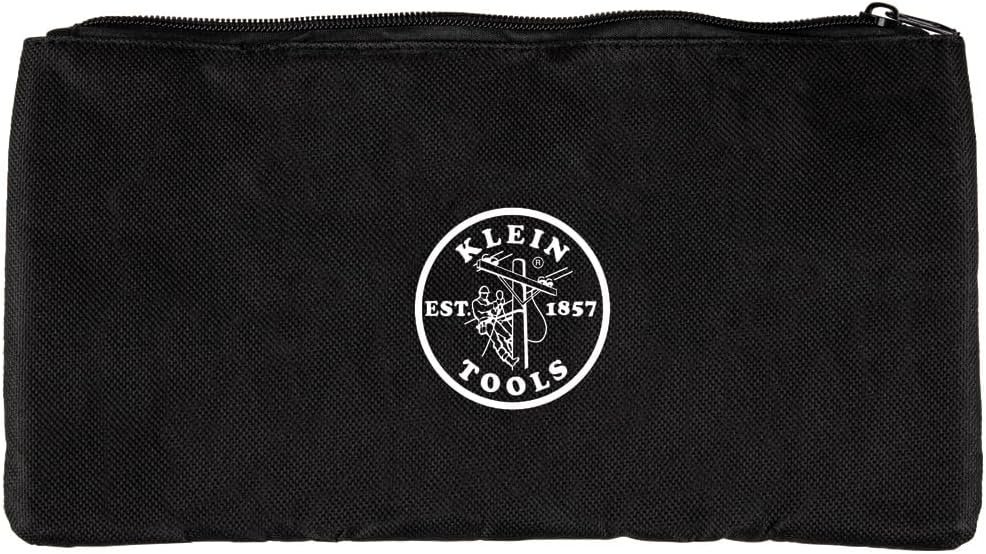 Custom Logo VDV770-500 Nylon Zipper Pouch Divided Private Label Black Tool Bag for Tone and Probe Kit VDV500-820 Manufacturer