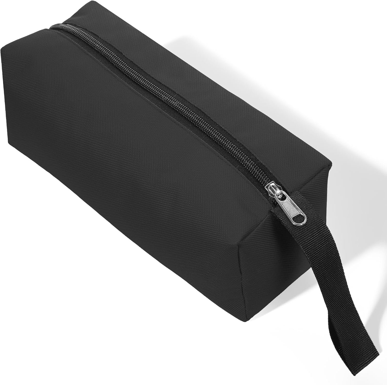 Factory Direct Custom Logo Small Tool Bags Zippered Screwdriver Pouches Black Canvas Utility Storage Organizer Private Label for Screws Screwdrivers Pliers