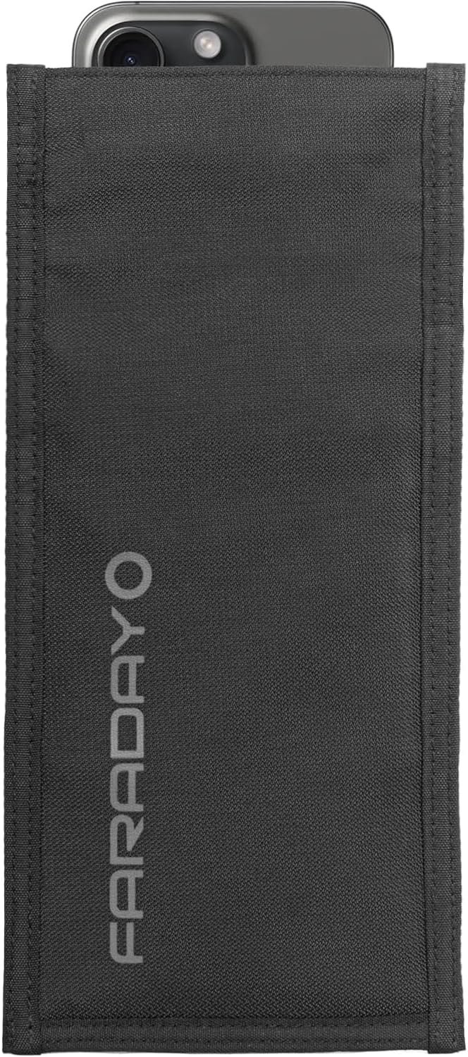 Private Label Faraday Bag Jacket Pro for Phones Magnetic Closure Shielding Custom Logo Law Enforcement Military Travel Data Security Privacy Anti-Tracking Anti-Hacking Black Phone Vertical Supplier Private Label Faraday Bag Jacket Pro for Phones Magnetic Closure Shielding Custom Logo Law Enforcement Military Travel Data Security Privacy Anti-Tracking Anti-Hacking Black Phone Vertical Supplier