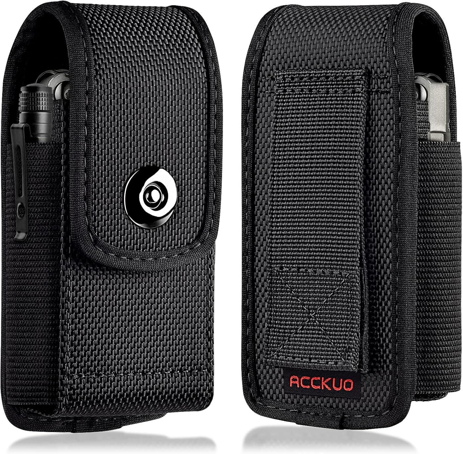 Private Label Multitool Sheath EDC Belt Organizer Tool Holster Pouch with Custom Logo from Manufacturer, Black