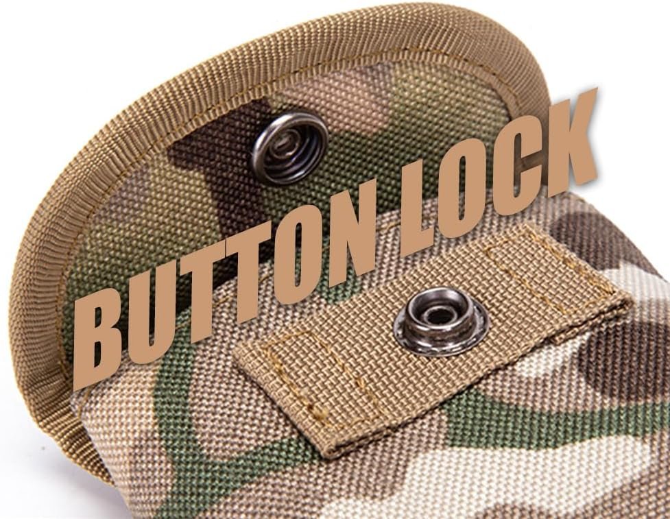 Private Label MOLLE Pouch Tactical Coin Purse - Large Custom Logo Coin Pouch Quick Pouch for Coins Earphones (Jungle Camo) Factory