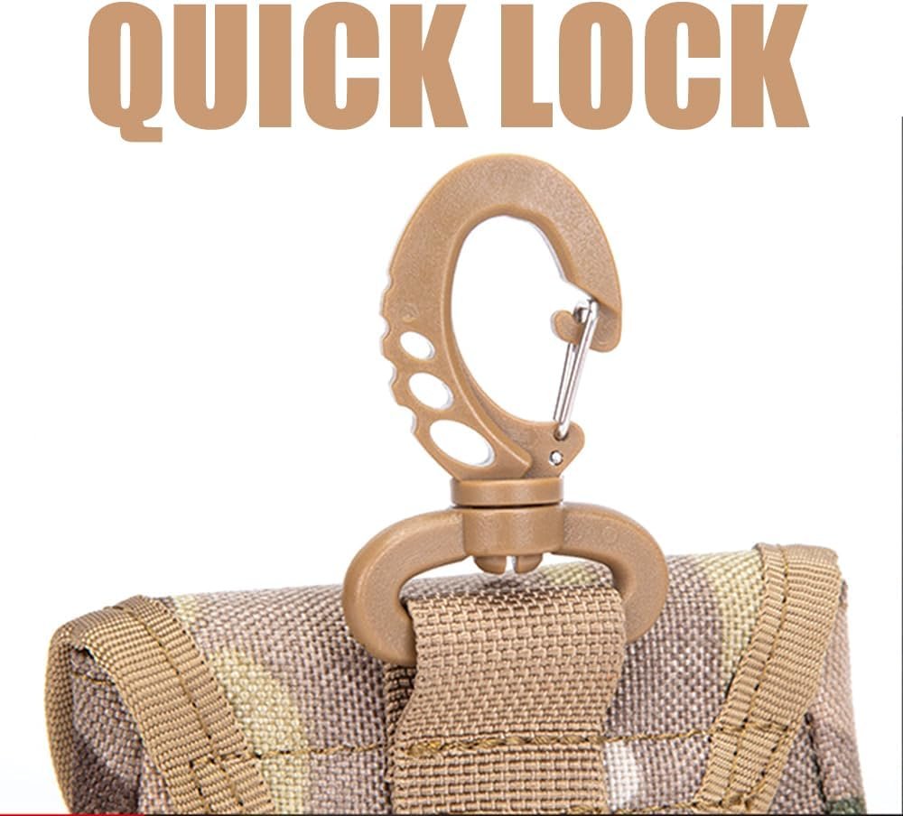 Private Label MOLLE Pouch Tactical Coin Purse - Large Custom Logo Coin Pouch Quick Pouch for Coins Earphones (Jungle Camo) Factory