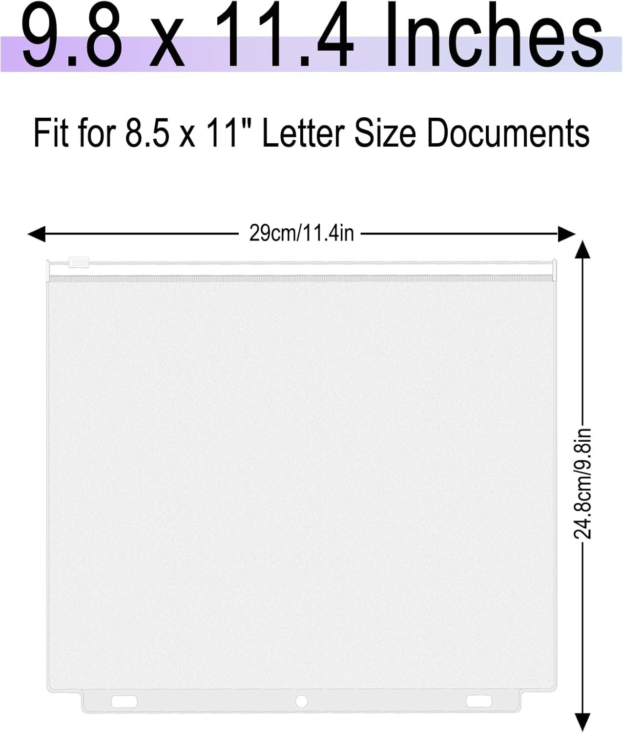 Custom Logo 8 Pack Clear Letter Size Binder Pockets 3 Ring Binder Zipper Pouch Private Label Waterproof PVC 3-Hole Loose Leaf File Bags Insert Sleeves Page Sheet Protectors Factory Business Office Supplies Custom Logo 8 Pack Clear Letter Size Binder Pockets 3 Ring Binder Zipper Pouch Private Label Waterproof PVC 3-Hole Loose Leaf File Bags Insert Sleeves Page Sheet Protectors Factory Business Office Supplies