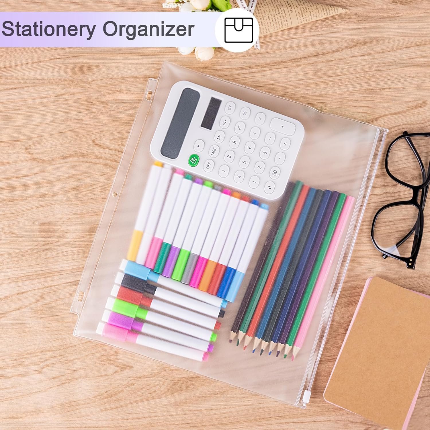 Custom Logo 8 Pack Clear Letter Size Binder Pockets 3 Ring Binder Zipper Pouch Private Label Waterproof PVC 3-Hole Loose Leaf File Bags Insert Sleeves Page Sheet Protectors Factory Business Office Supplies Custom Logo 8 Pack Clear Letter Size Binder Pockets 3 Ring Binder Zipper Pouch Private Label Waterproof PVC 3-Hole Loose Leaf File Bags Insert Sleeves Page Sheet Protectors Factory Business Office Supplies