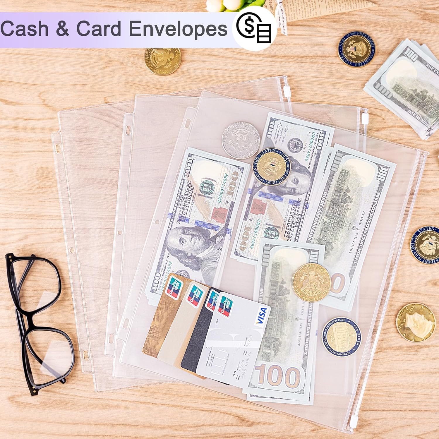 Custom Logo 8 Pack Clear Letter Size Binder Pockets 3 Ring Binder Zipper Pouch Private Label Waterproof PVC 3-Hole Loose Leaf File Bags Insert Sleeves Page Sheet Protectors Factory Business Office Supplies Custom Logo 8 Pack Clear Letter Size Binder Pockets 3 Ring Binder Zipper Pouch Private Label Waterproof PVC 3-Hole Loose Leaf File Bags Insert Sleeves Page Sheet Protectors Factory Business Office Supplies