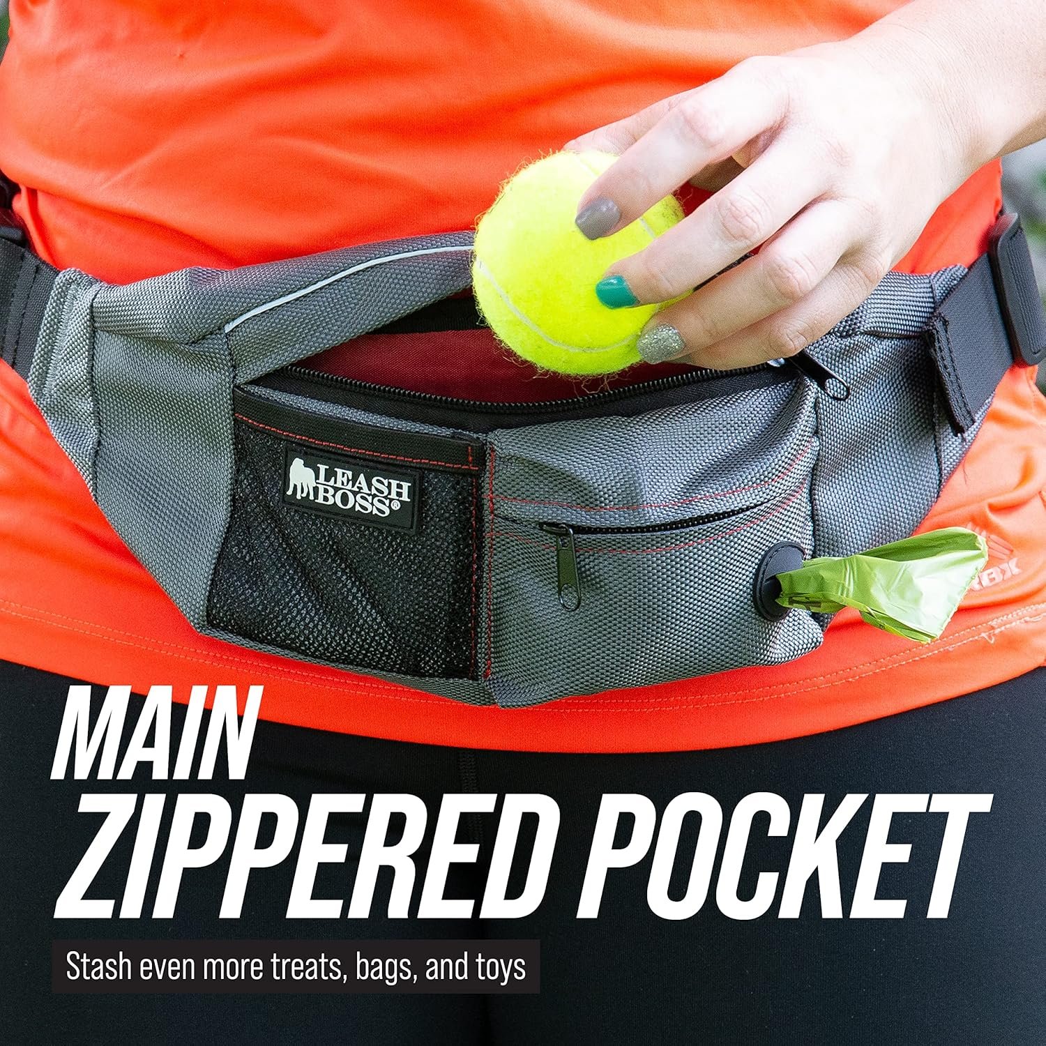 Custom Logo Dog Training Treat Pouch | Private Label Portable Pet Treat Bag Fanny Pack Waist Belt | Manufacturer Kibble Snack Container for Pets