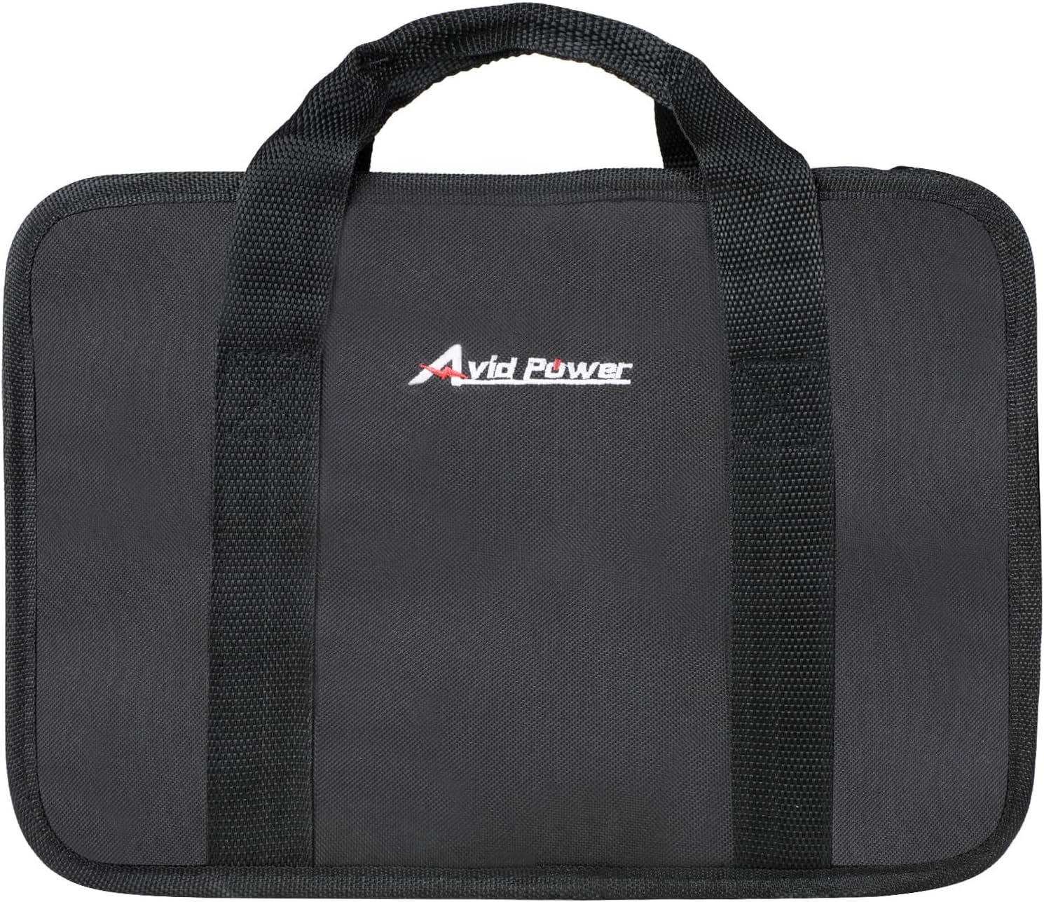 Private Label 12 Inch Tool Storage Carrying Case for Cordless Drill Tire Inflator Impact Wrench, Custom Logo Soft Canvas Power Tool Pouch with Mesh Dividers and Double Zipper Manufacturer