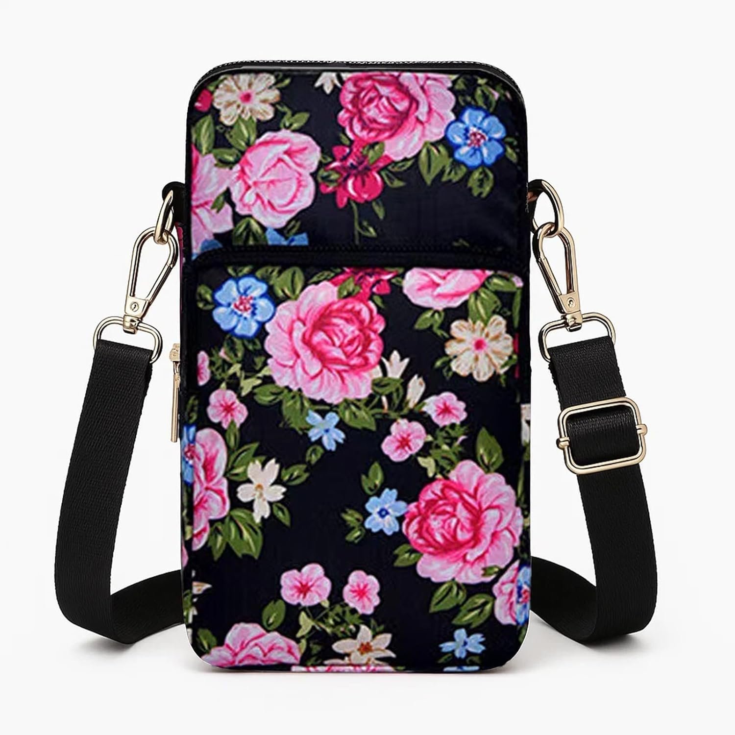 Custom Logo Small Crossbody Phone Bag for Women Private Label Multiple Pockets Shoulder Mini Cell Phone Wallet Purse Supplier for Travel Shopping