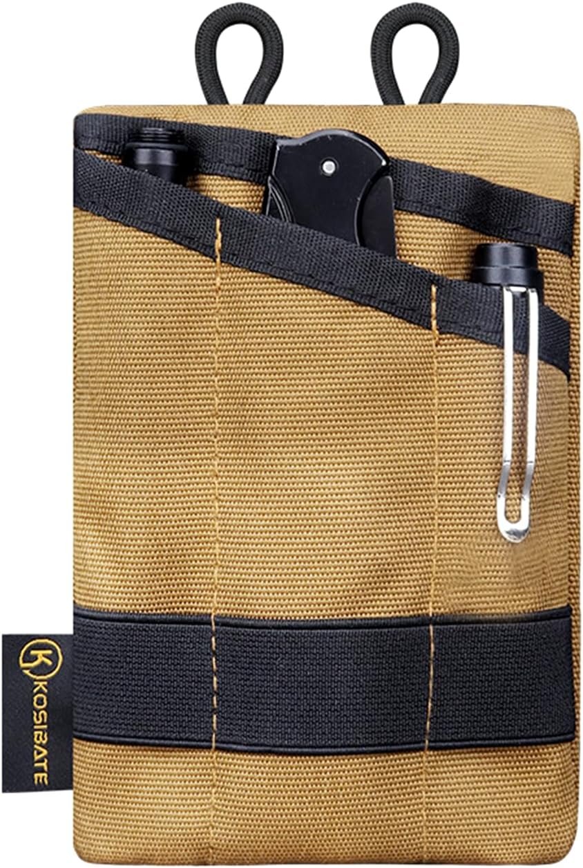 Private Label Tactical MOLLE Coin Pouch & Custom Logo Multi-Func Card Crossbody Bag Durable EDC Organizer Manufacturer