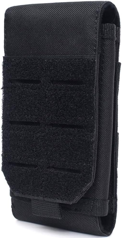 Private Label Universal Tactical MOLLE Phone Holster Belt Custom Logo Smartphone Utility Military Pouch Waist Bag Supplier for iPhone 12ProMax/12Pro/12/11ProMax/11/X/8P/8/7P/7/6 5.5