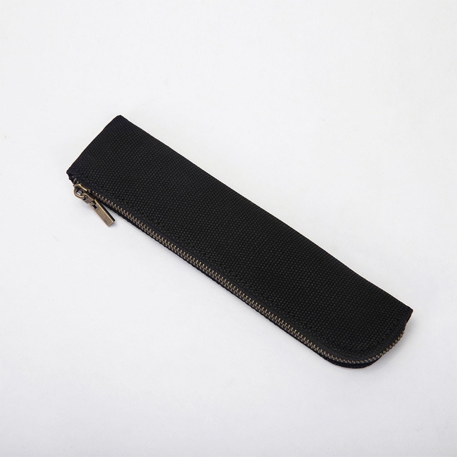 Custom Logo Thin and Slim Small Pencil Pouch Private Label Stylish Cotton Canvas Lightweight Manufacturer