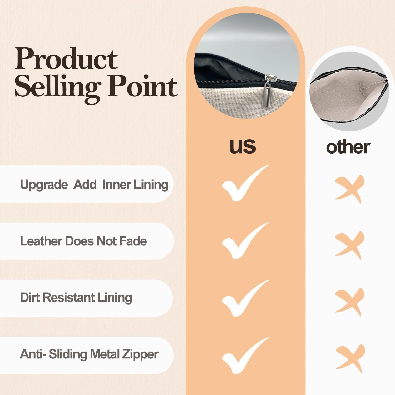 Custom Logo Dark Forest Cottagecore Mushroom Makeup Bag - Private Label Forest Cosmetic Bag for Mushroom Lovers Gifts Manufacturer