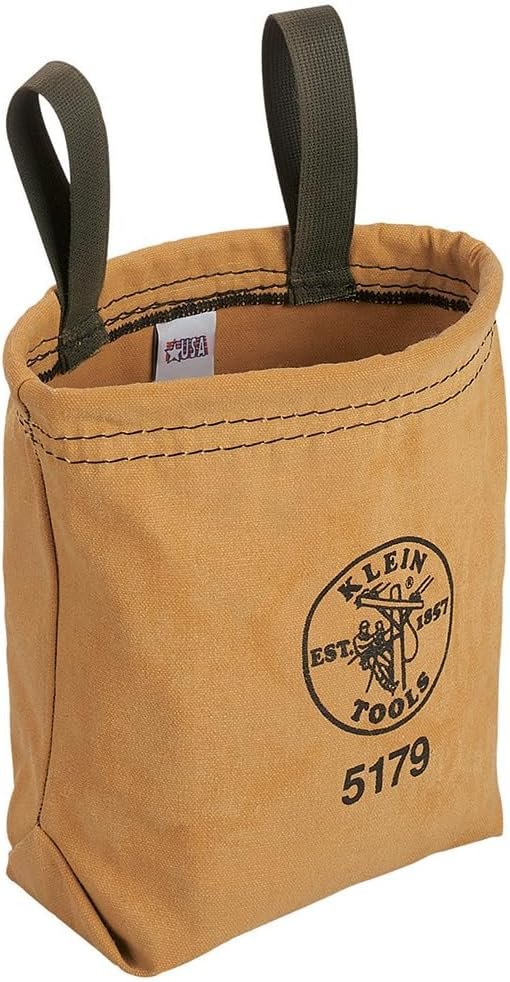 Custom Logo Water-Repellent Canvas Tool Pouch with Belt Loops Private Label 7.5 x 7 x 3.5-Inch Manufacturer