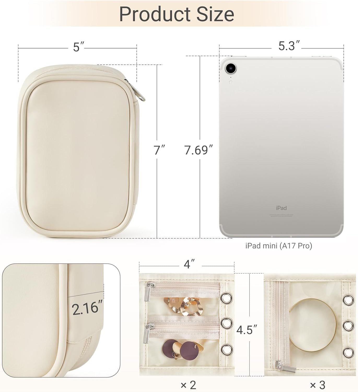 Custom Logo Travel Jewelry Organizer Case Mini Storage Book with Private Label Adjustable Binders for Necklaces Earrings Rings Bracelets Velvet Pouch Ideal for Trips Gifts from Factory Custom Logo Travel Jewelry Organizer Case Mini Storage Book with Private Label Adjustable Binders for Necklaces Earrings Rings Bracelets Velvet Pouch Ideal for Trips Gifts from Factory