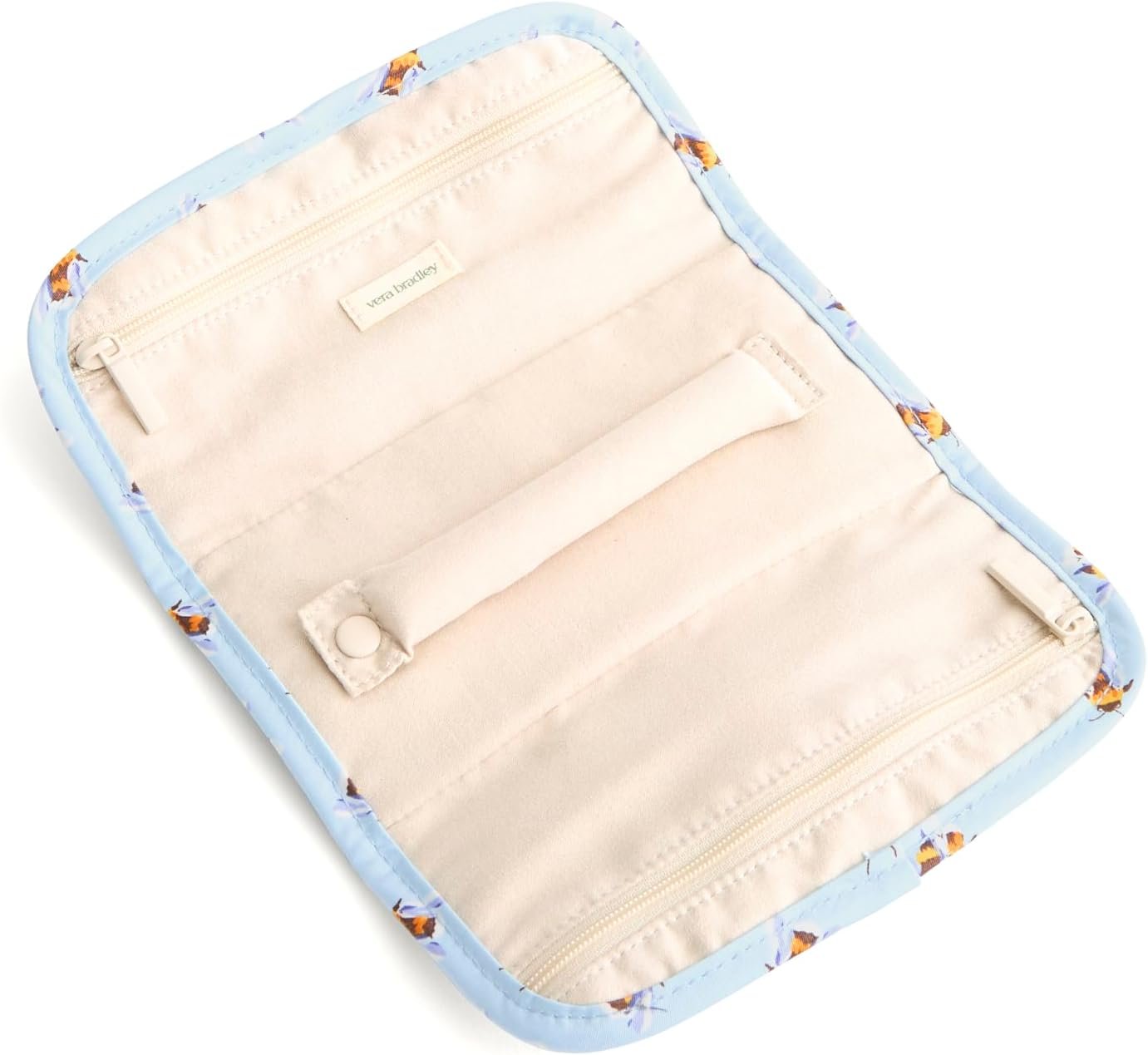 Custom Logo Women's Premium Cotton Private Label Jewelry Roll Supplier