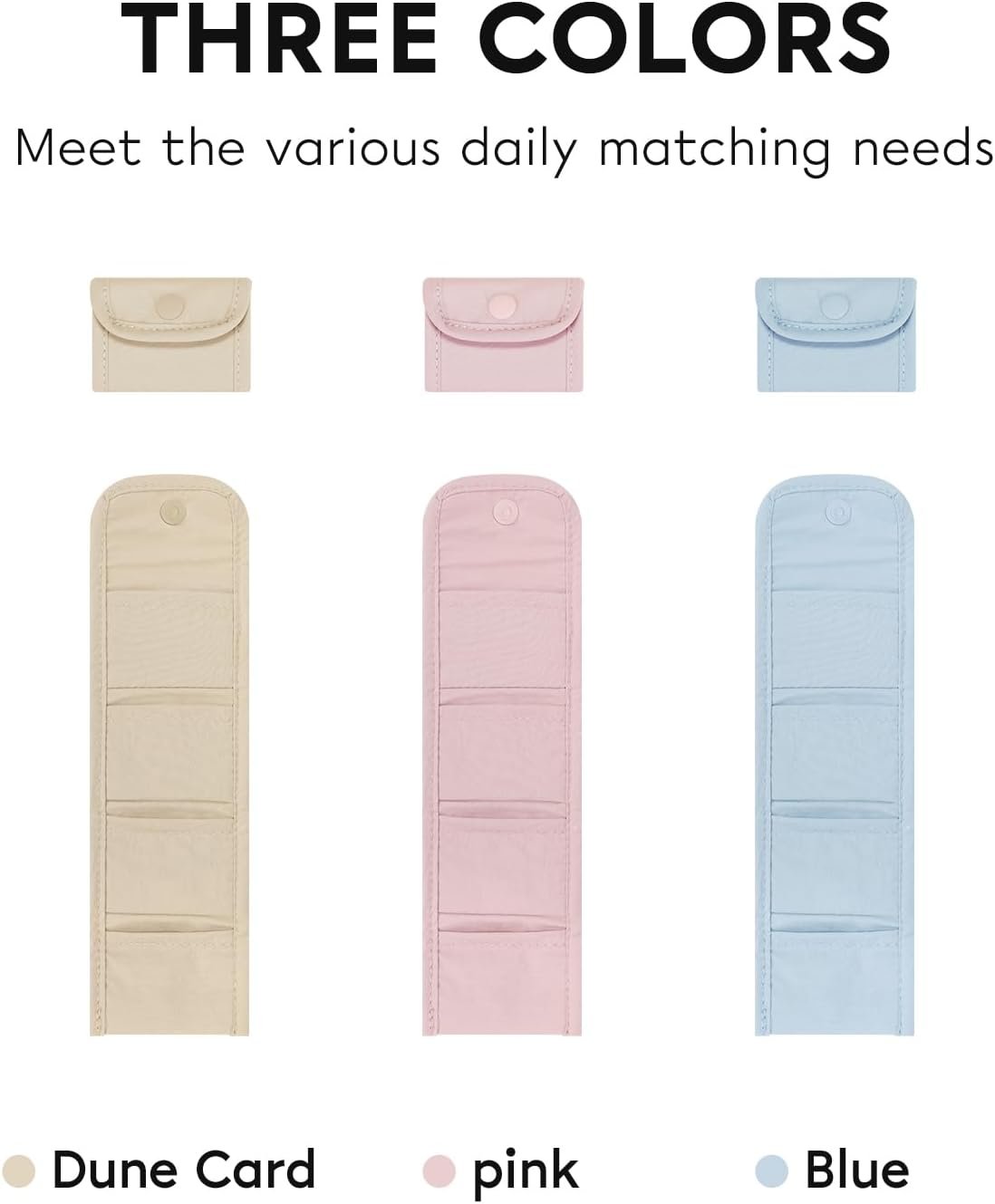 Private Label 3PCS Ultra Slim Mini Travel Organizer Micro Jewelry SD Card Case (SD/TF) Custom Logo Waterproof Nylon Tiny Pouch Manufacturer for Rings Earrings Gym Travel Photography