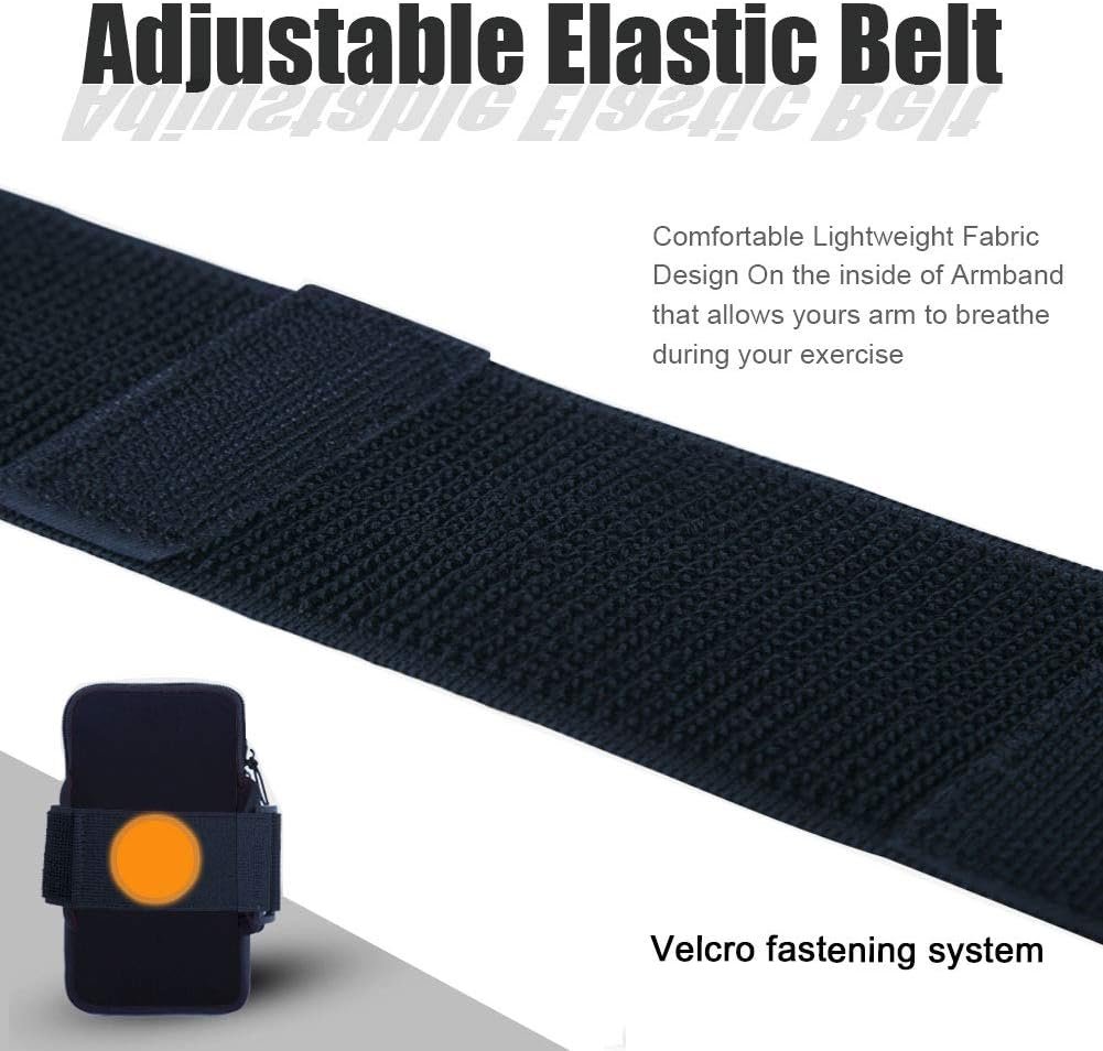 Private Label Running Armband Phone Holder Custom Logo Pouch Sleeve Gym Sports Hiking Black Manufacturer