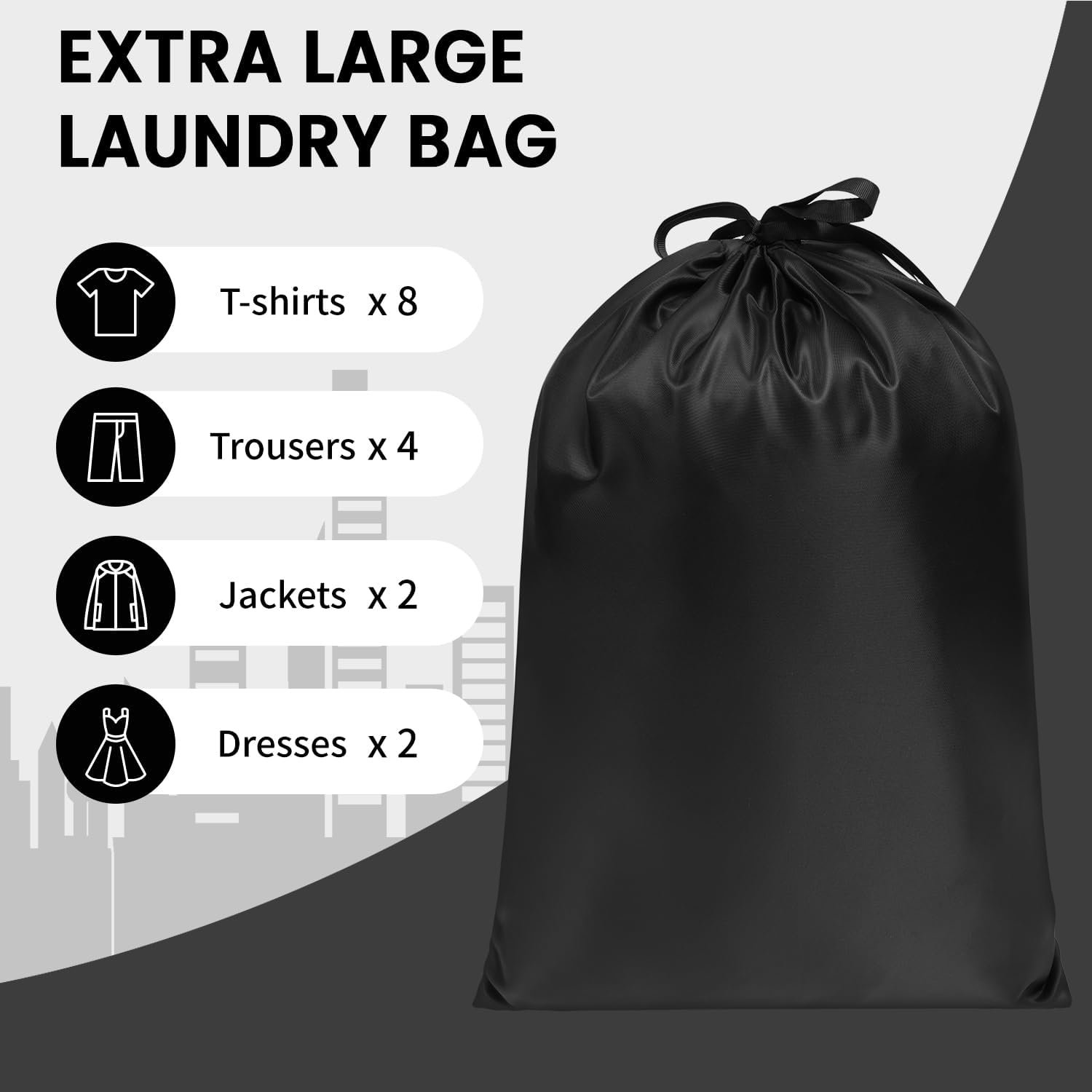 Private Label 6 Set Packing Cubes - Custom Logo Luggage Travel Organizers Manufacturer - Black