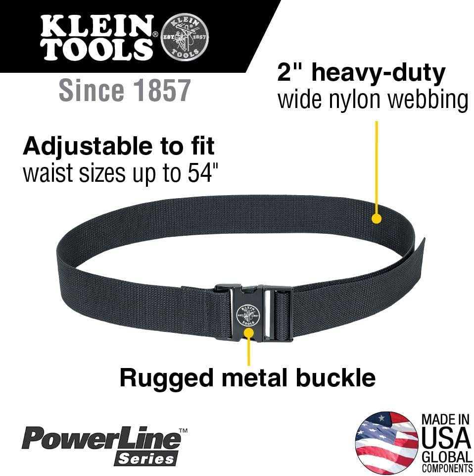 Private Label Custom Logo 5705 PowerLine Web Work Belt Manufacturer