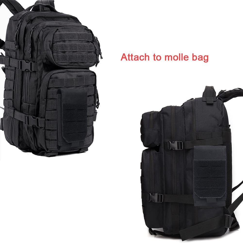 Private Label Universal Tactical MOLLE Phone Holster Belt Custom Logo Smartphone Utility Military Pouch Waist Bag Supplier for iPhone 12ProMax/12Pro/12/11ProMax/11/X/8P/8/7P/7/6 5.5