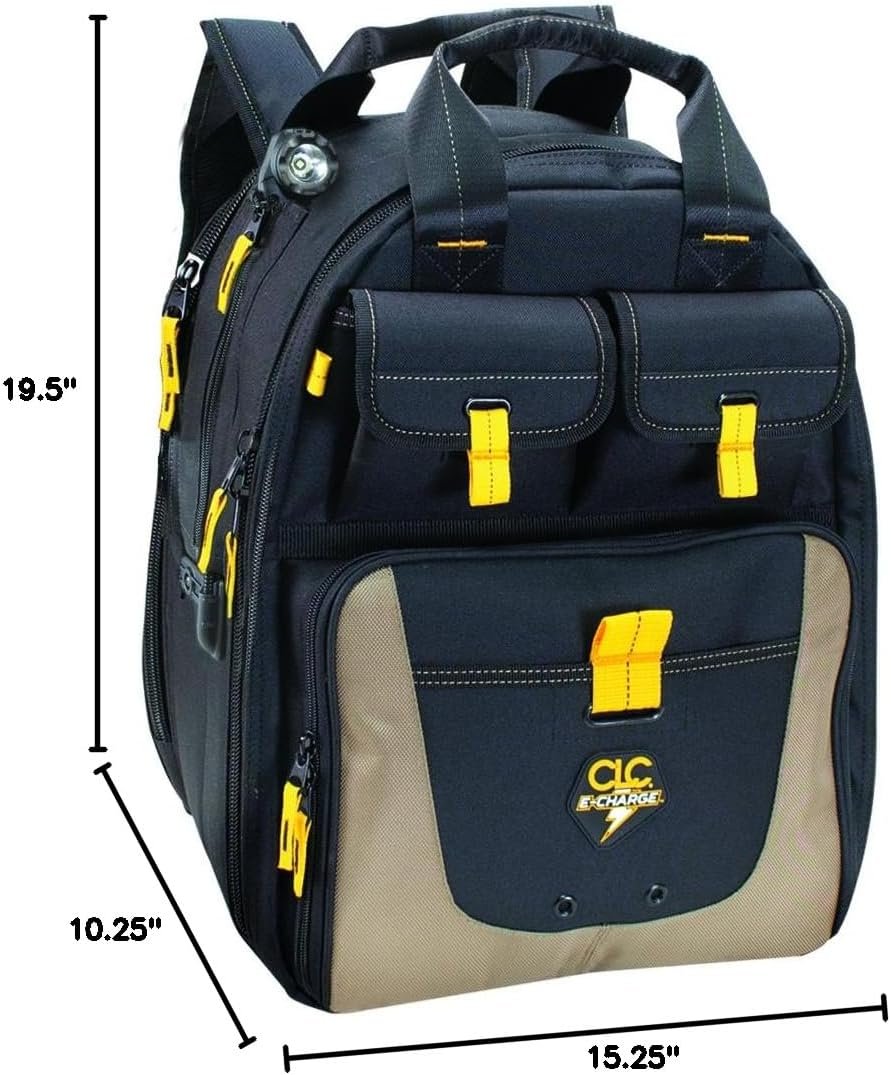 Private Label E-Charge Lighted USB Charging Tool Backpack Custom Logo 36 Pockets Black Manufacturer Private Label E-Charge Lighted USB Charging Tool Backpack Custom Logo 36 Pockets Black Manufacturer