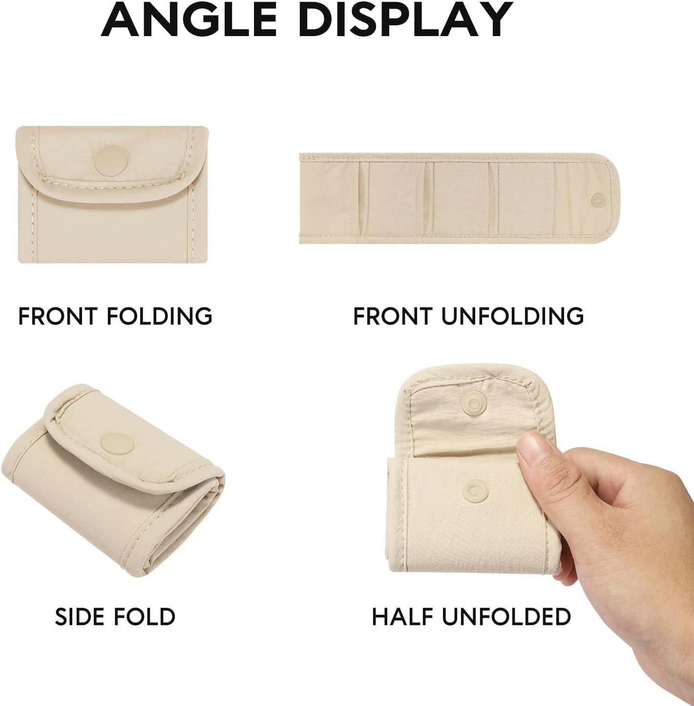 Private Label 3PCS Ultra Slim Mini Travel Organizer Micro Jewelry SD Card Case (SD/TF) Custom Logo Waterproof Nylon Tiny Pouch Manufacturer for Rings Earrings Gym Travel Photography