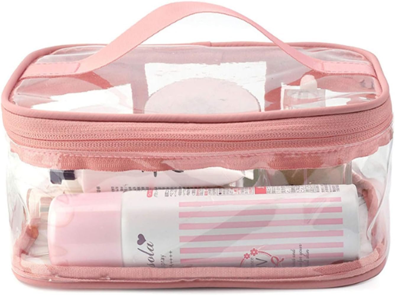 Custom Logo Waterproof Zipper Makeup Bag Private Label Portable Travel Storage Pouch Factory 2 Pcs