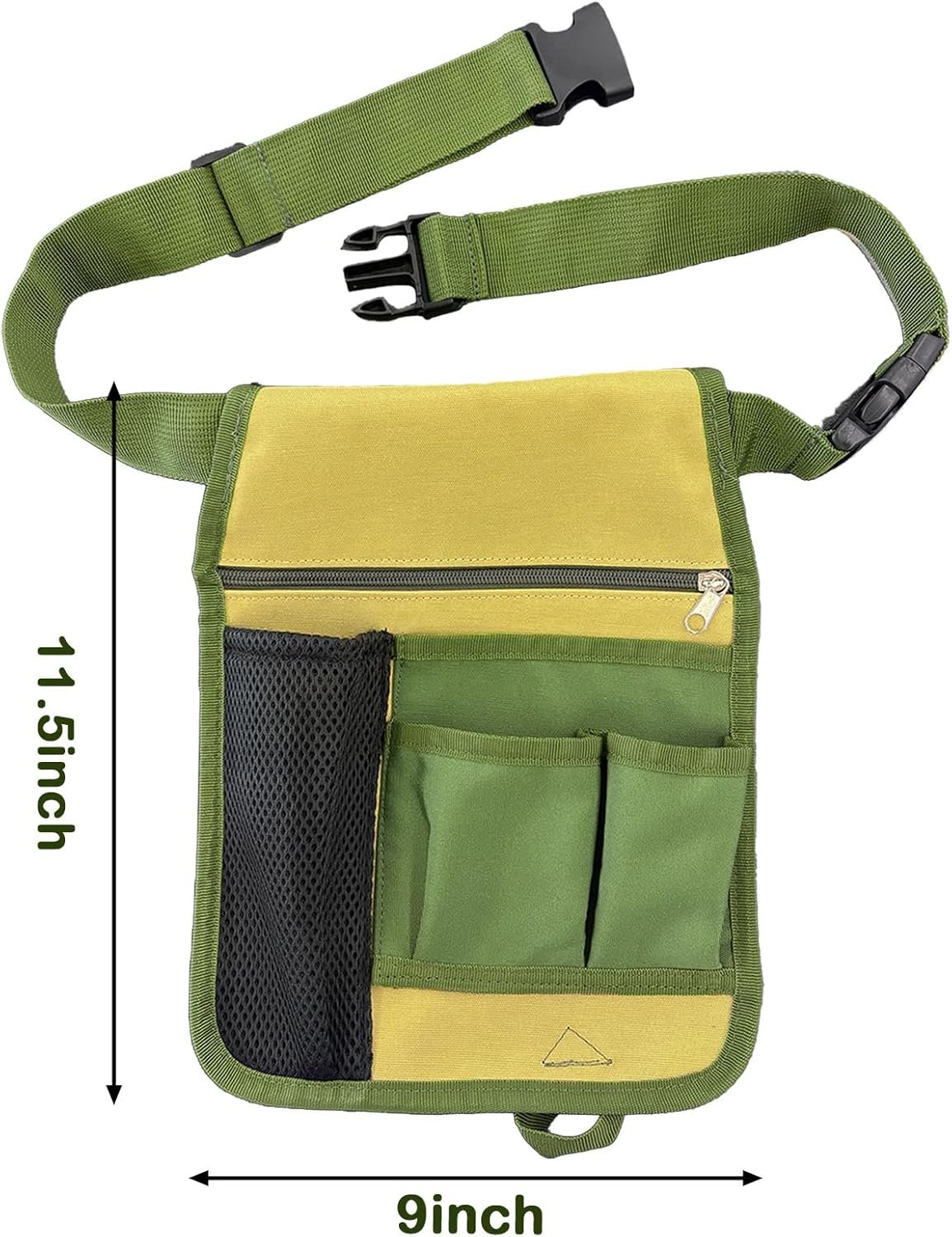 Heavy-Duty Tool Belt Pouch Factory with Belt Clip - Custom Logo Adjustable Work Apron for Electricians, Carpenters, Technicians, Construction & Gardening - Private Label Durable Utility Organizer for Men & Women, Compact & Lightweight