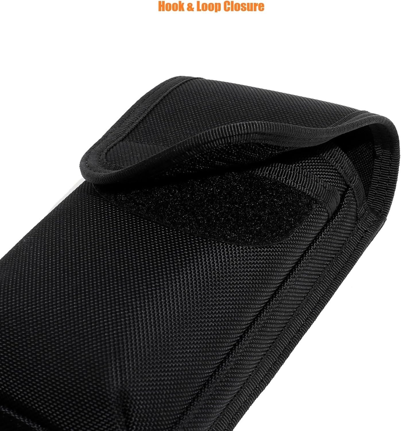 Private Label Tactical MOLLE Dual Phone Holder Holster Pouch Case Manufacturer Heavy Duty Nylon Belt Vest Carrier for Police LE Security EMS EMT Field Outdoor Black Custom Logo