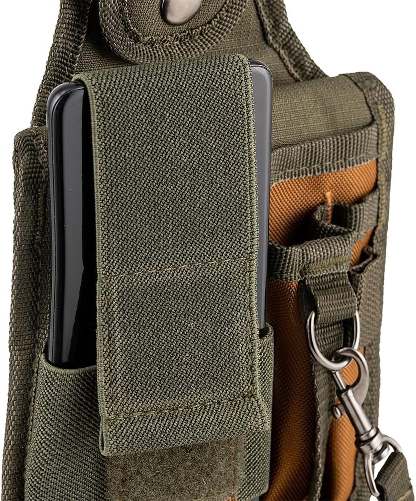 Custom Logo Rear Guard Pouch with FlapFit, Private Label Original Series (54120), Brown - Manufacturer