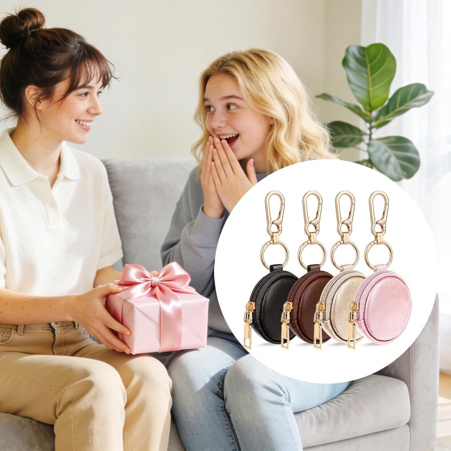 Private Label Small Travel Ring Holder Keychain, Custom Logo Mini Portable Gym Ring Box Case for Women Men, Earring Necklace Holder Manufacturer