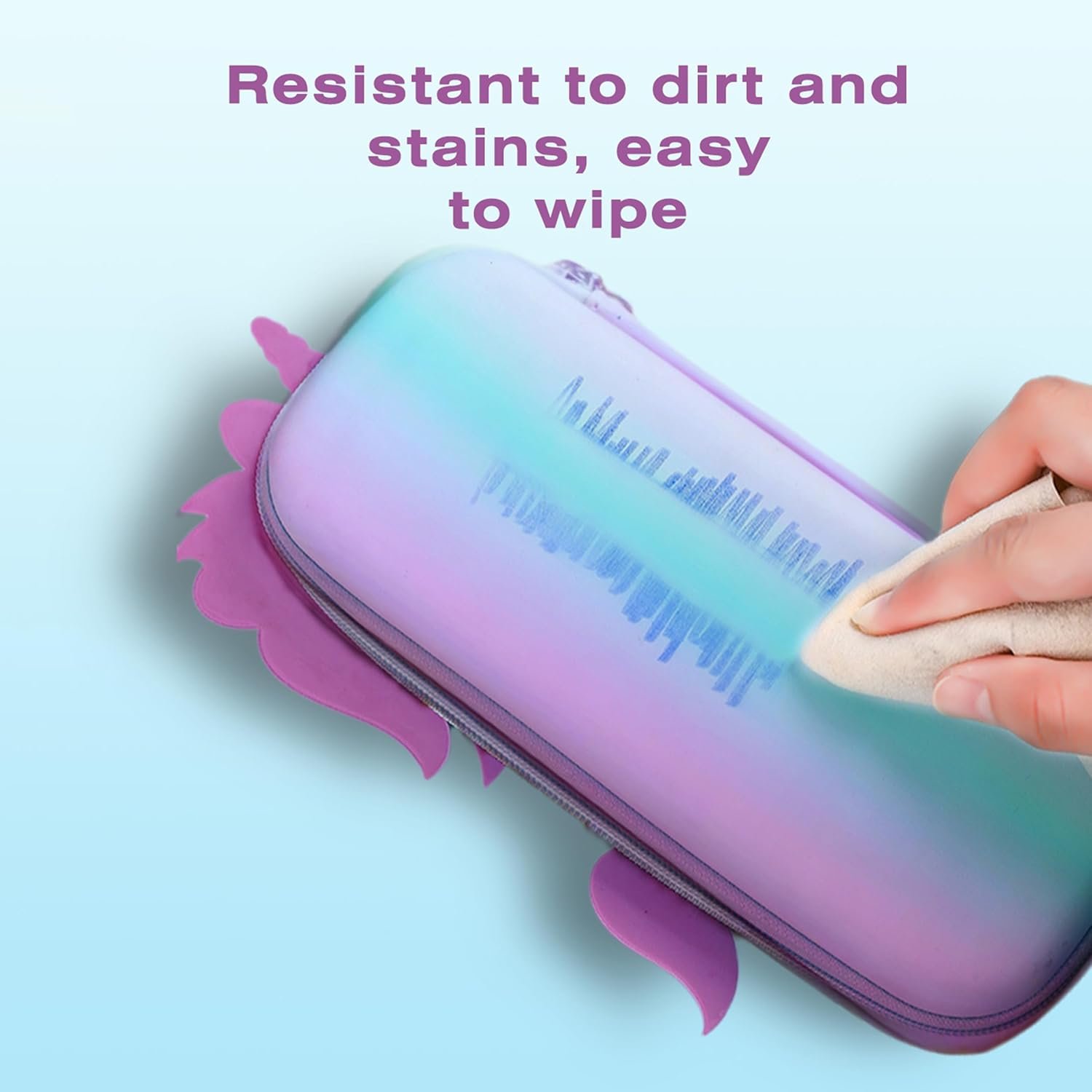 Custom Logo Pencil Case for Girls Boys Kids 3D EVA Large Capacity Private Label Cute Pencil Pouch Pen Holder Pink Unicorn School Supplies Manufacturer