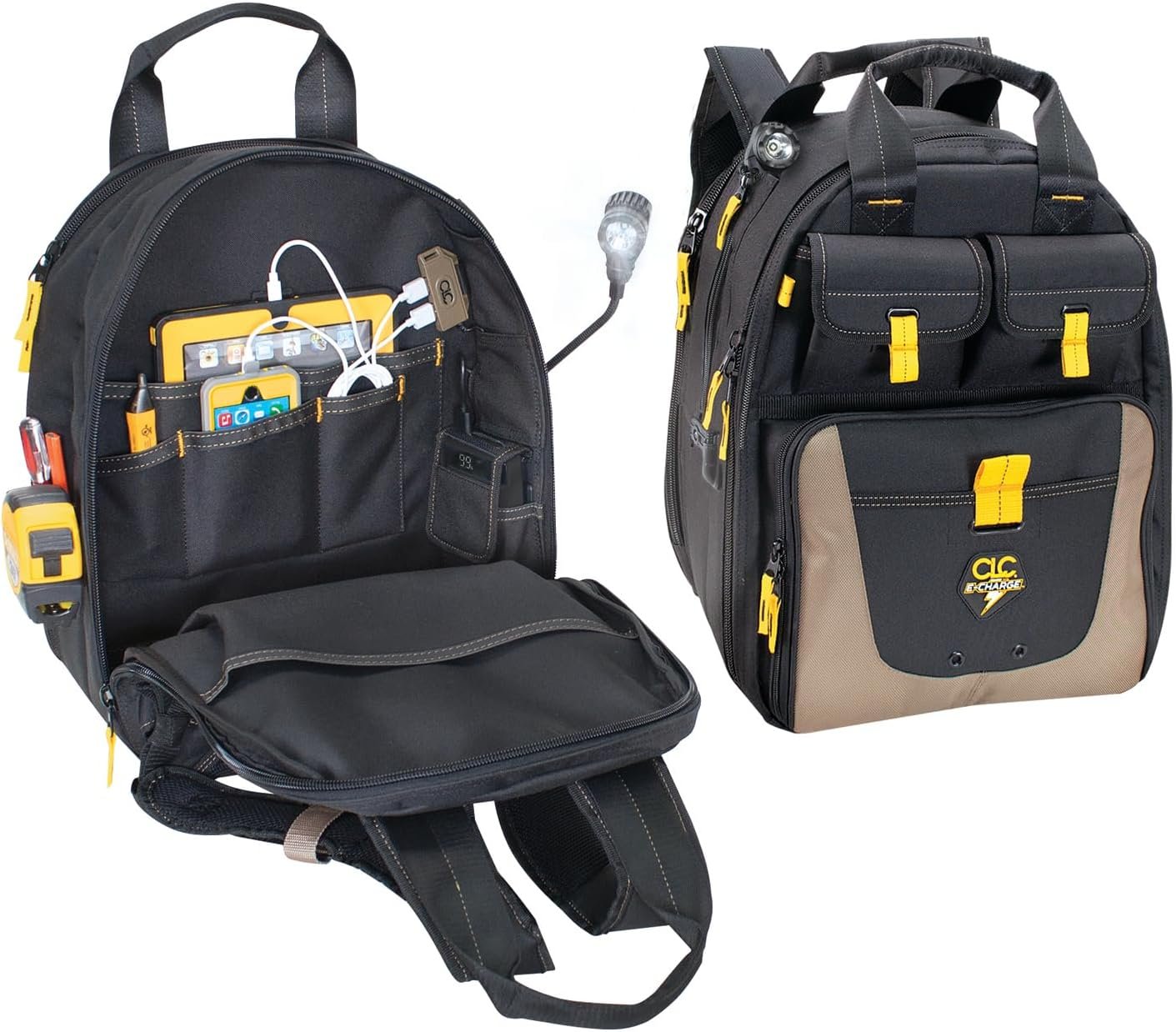 Private Label E-Charge Lighted USB Charging Tool Backpack Custom Logo 36 Pockets Black Manufacturer Private Label E-Charge Lighted USB Charging Tool Backpack Custom Logo 36 Pockets Black Manufacturer