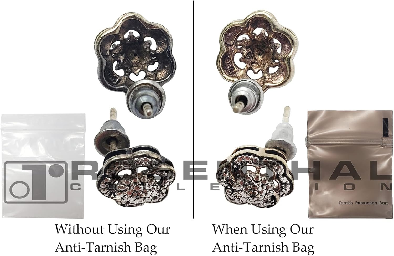 Private Label Anti-Tarnish Prevention Bags with Custom Logo for Jewelry Storage Pack of 10 Manufacturer