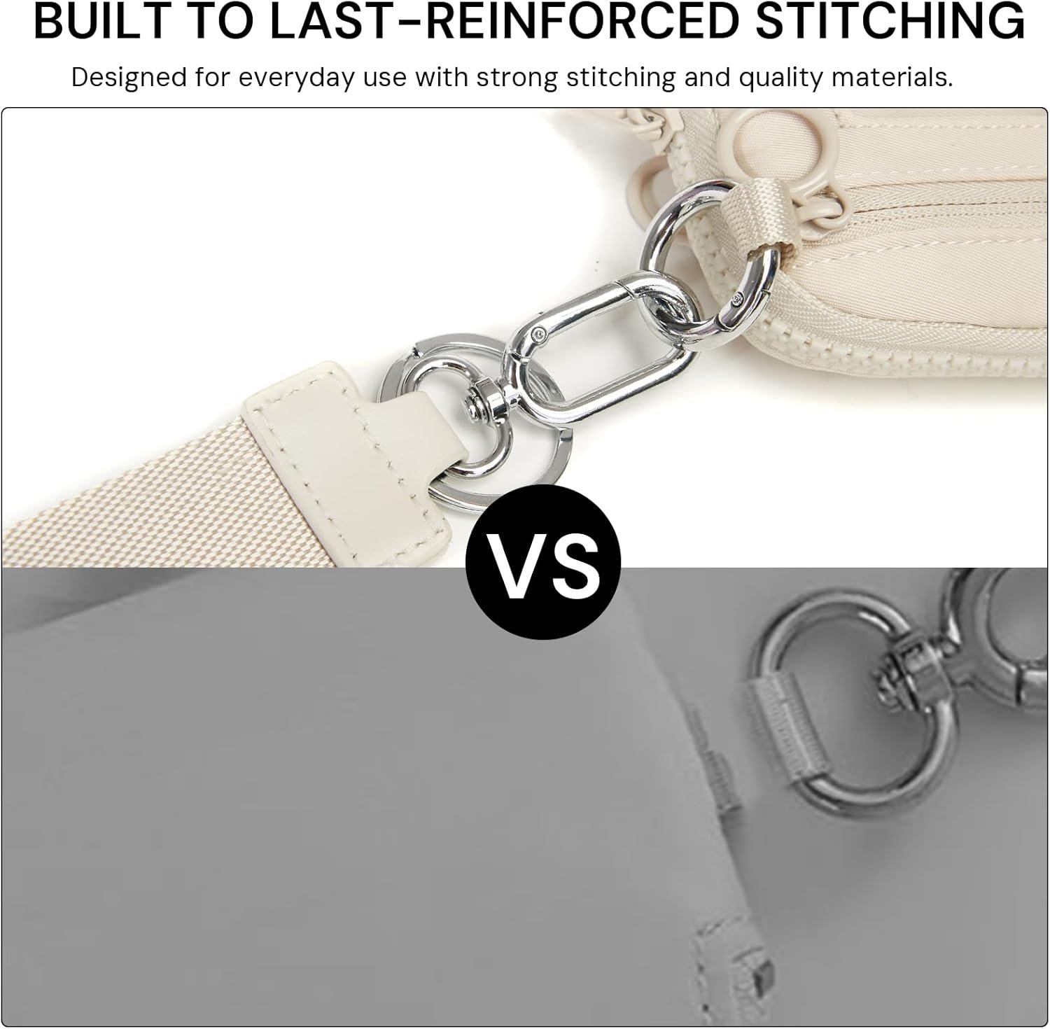 Custom Logo Beige Mini Zip Card Case for Women with Clear ID Window Coin Purse Private Label Lightweight Small Zipper Wallet Factory Portable Organizer