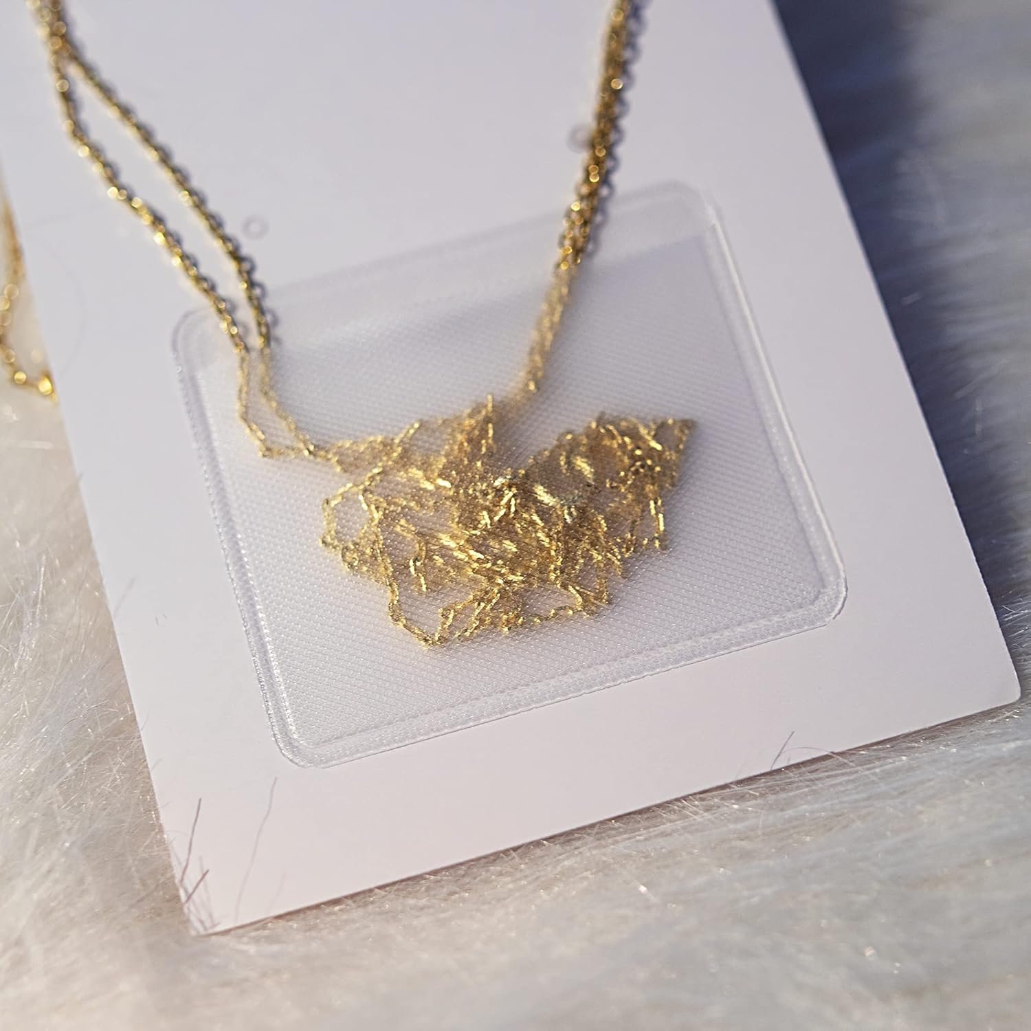 Private Label Necklace Chain Adhesive Pouches for Display Cards Self-Adhesive Clear Pockets Manufacturer Jewelry Bags to Hold Loose Chains (100 pcs) Custom Logo