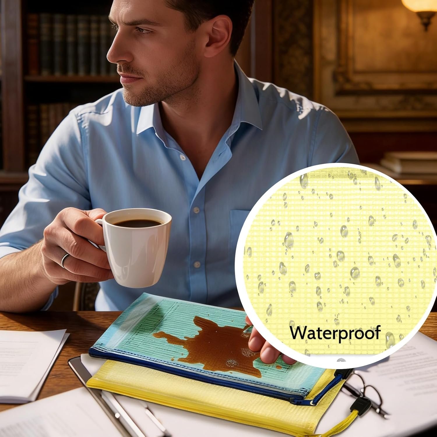 Factory 100 Pcs Bulk Mesh Zipper Pencil Pouches 8.5 x 4.5 Inch Clear Plastic Waterproof Cases for Stationery Cosmetics Bills Envelopes Storage with Custom Logo 10 Colors Private Label