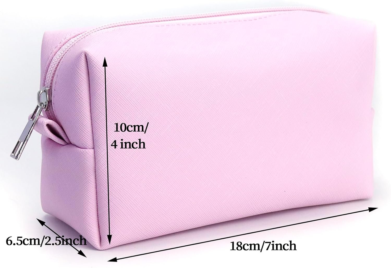 Private Label 3-Piece Large Travel Makeup Bags Set Custom Logo Toiletry Organizer Multi-Size Cosmetic Bags with Zipper Pink Manufacturer