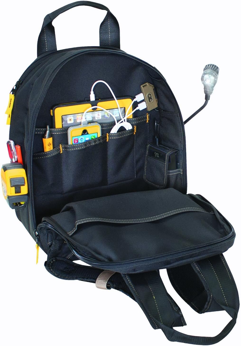 Private Label E-Charge Lighted USB Charging Tool Backpack Custom Logo 36 Pockets Black Manufacturer Private Label E-Charge Lighted USB Charging Tool Backpack Custom Logo 36 Pockets Black Manufacturer