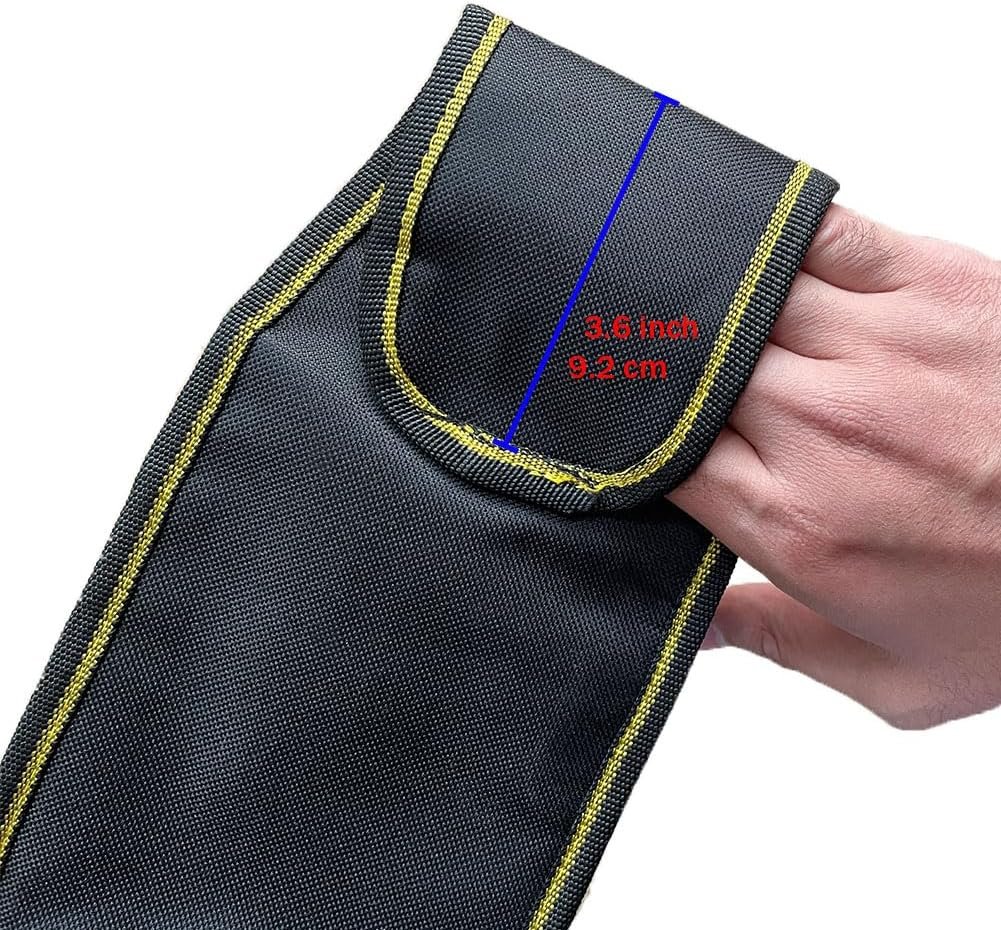 Private Label Small Tool Pouch with Belt Clip, Custom Logo Electrician Carpenter Construction Tool Belt for Men, Manufacturer Adjustable Utility 7 Pocket Organizer