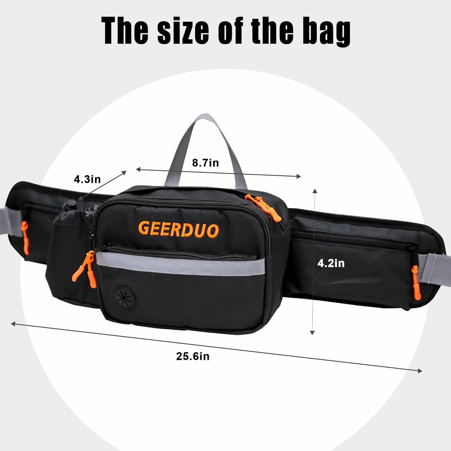 Private Label Dog Training Treat Pouch Large Dog Walking Fanny Pack Custom Logo with Removable Snack Pouch Water Holder Poop Bag Dispenser Waterproof Zipper Adjustable Strap Supplier