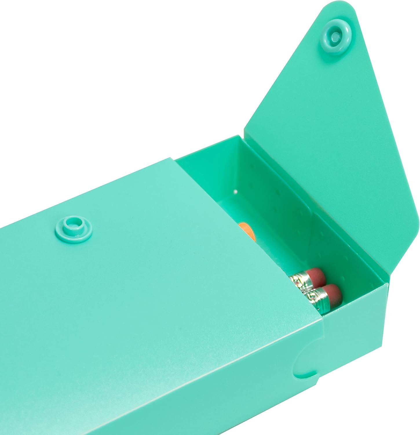 Private Label Poly Slider Pencil Case Custom Logo 1 Pack Color May Vary Manufacturer (05600)