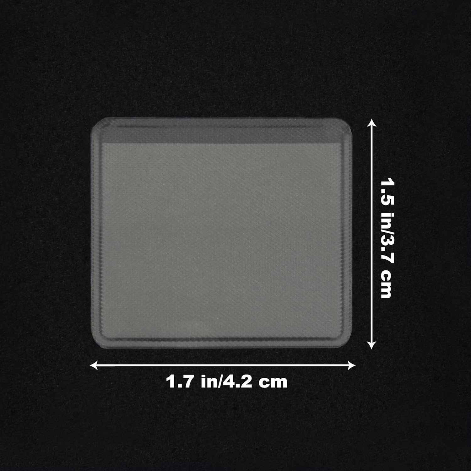 Private Label Necklace Chain Adhesive Pouches for Display Cards Self-Adhesive Clear Pockets Manufacturer Jewelry Bags to Hold Loose Chains (100 pcs) Custom Logo