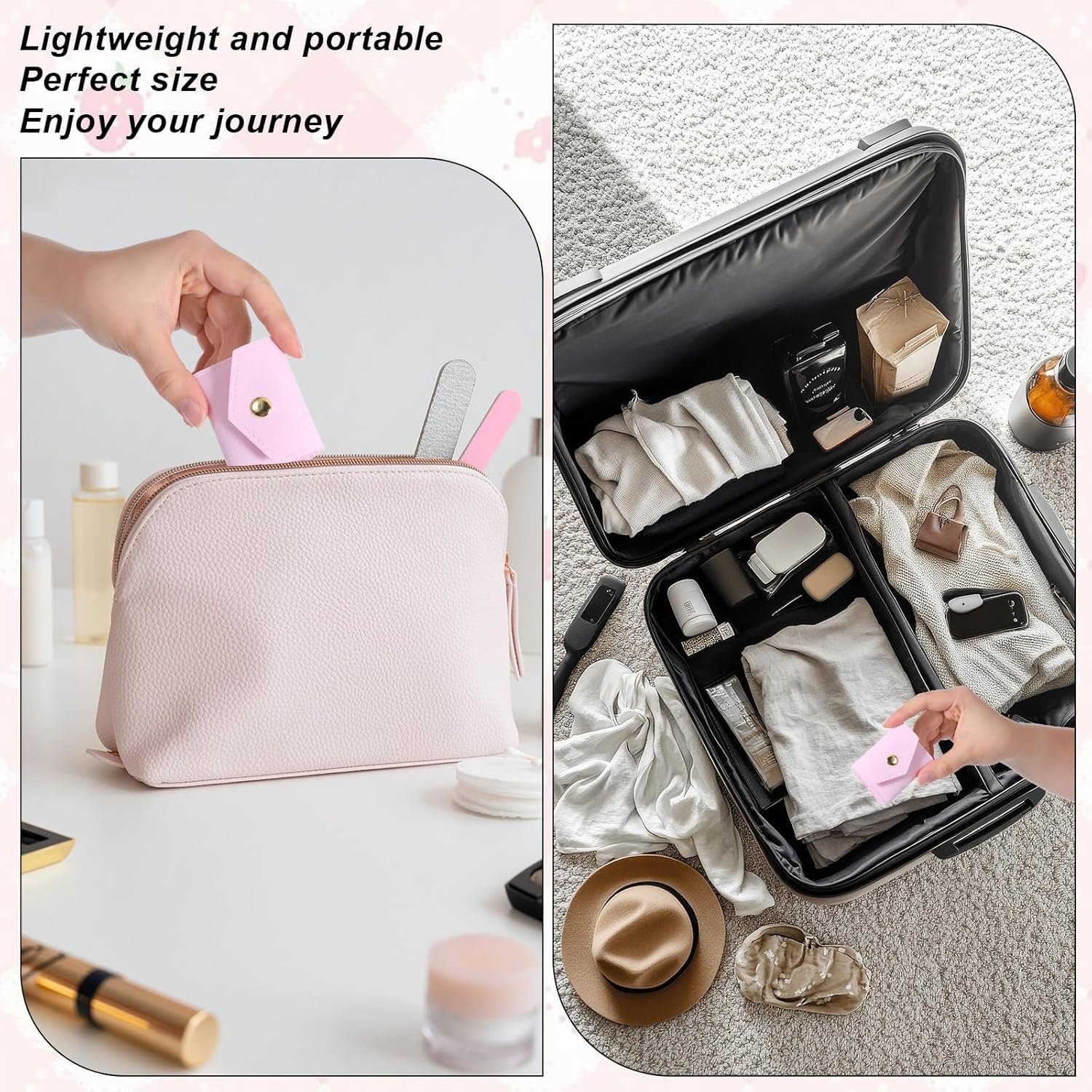 Private Label 3 PCS Mini Travel Jewelry Pouches with Custom Logo Buckle Portable Foldable for Rings Necklaces Earrings Bracelets Manufacturer