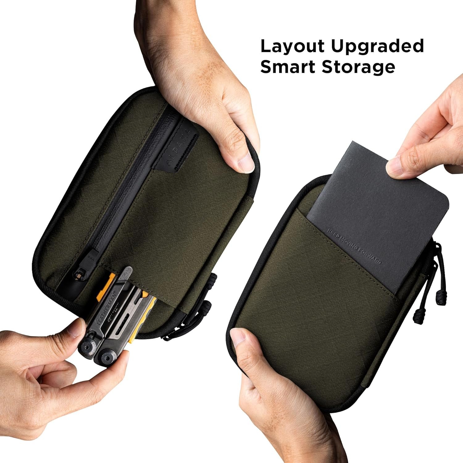 Private Label Admin Pouch Pro - Small Tool Pouch with Smooth Zipper Weatherproof Storage for Electronics Cables EDC Organizer Travel Accessories Custom Logo Manufacturer Private Label Admin Pouch Pro - Small Tool Pouch with Smooth Zipper Weatherproof Storage for Electronics Cables EDC Organizer Travel Accessories Custom Logo Manufacturer