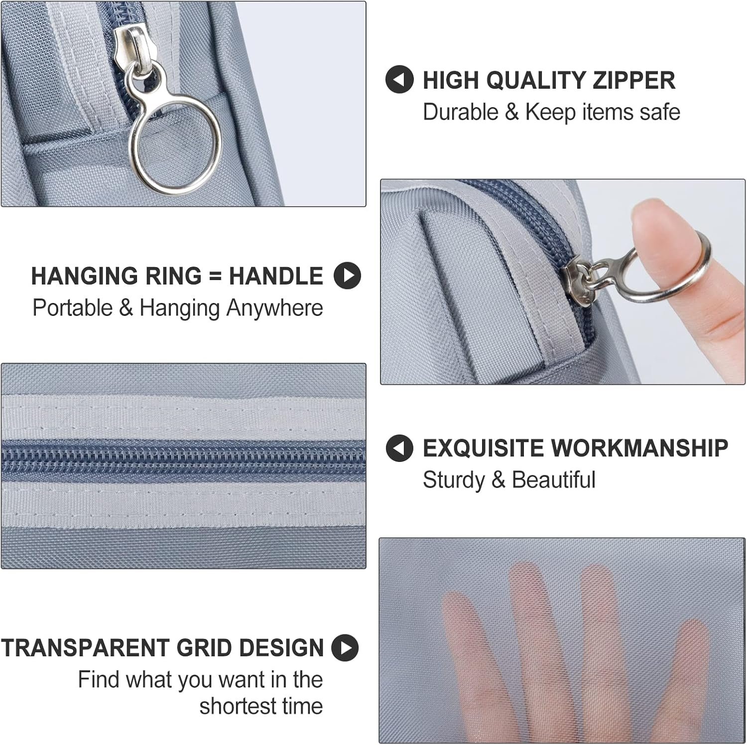 Private Label Large Capacity Pencil Case Organizer Pen Holder with Custom Logo Zipper Clear Pouch Manufacturer