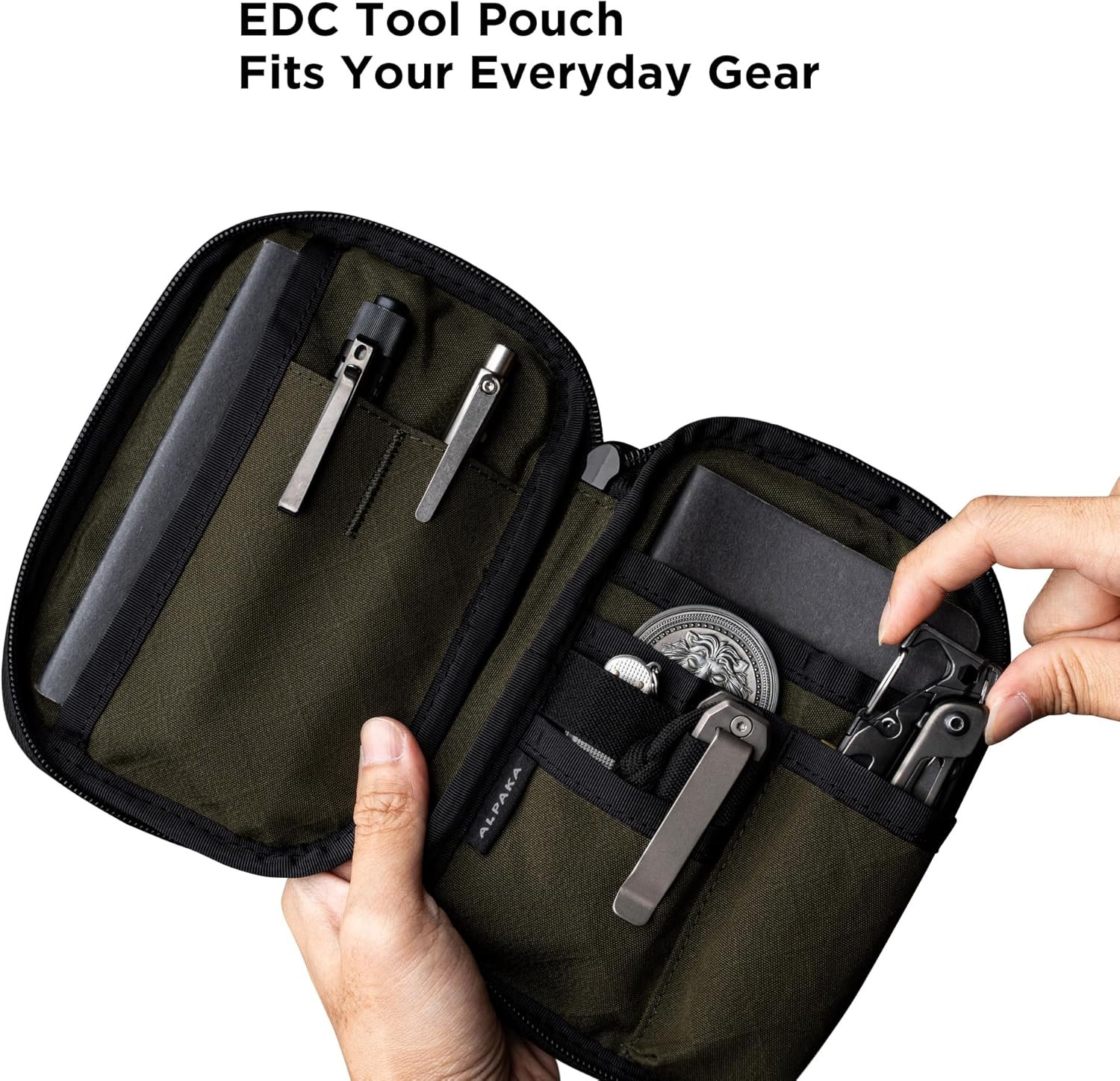 Private Label Admin Pouch Pro - Small Tool Pouch with Smooth Zipper Weatherproof Storage for Electronics Cables EDC Organizer Travel Accessories Custom Logo Manufacturer Private Label Admin Pouch Pro - Small Tool Pouch with Smooth Zipper Weatherproof Storage for Electronics Cables EDC Organizer Travel Accessories Custom Logo Manufacturer